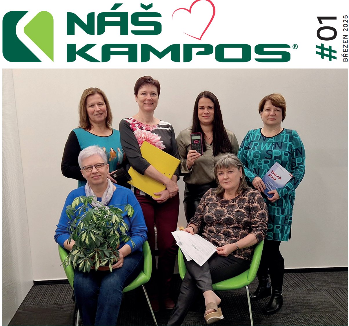 1. vydání časopisu NÁŠ KAMPOS v roce 2025